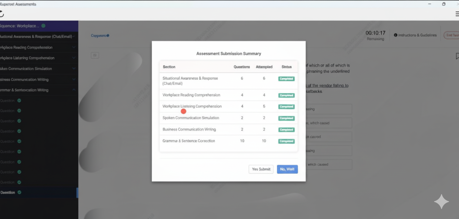 Communication Assessment Interface